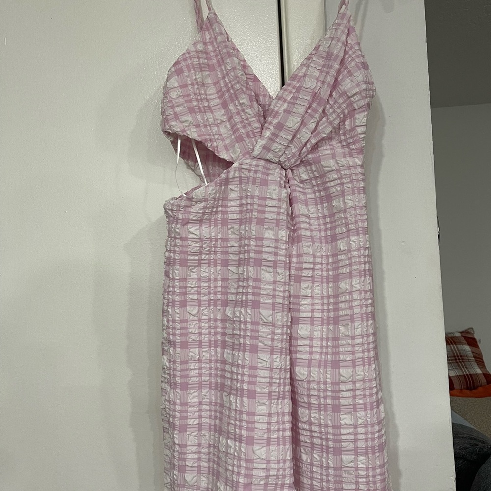 Zara Elegant Pink and white shirt